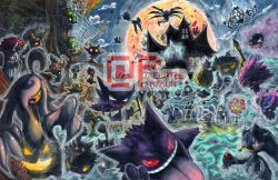  +_+ :o aegislash alternate_color banette bone building chandelure closed_mouth clouds cofagrigus colored_sclera commentary cubone doll dusclops duskull english_commentary fangs fire floating fog full_moon gastly gengar giratina giratina_(origin) golett golurk gourgeist hair_over_one_eye haunter holding holding_bone holding_doll holding_shield holding_sword holding_weapon honedge hoothoot lampent litwick mega_gengar misdreavus mismagius moon murkrow night noibat open_mouth outdoors phantump pokemon pokemon_(creature) pokemon_focus pumpkaboo red_eyes rotom rotom_(fan) rotom_(frost) rotom_(heat) rotom_(mow) rotom_(normal) rotom_(wash) sableye shedinja shield shiny_and_normal shiny_pokemon shuppet silk skull_on_head sky smile spider_web spinarak spiritomb star_(sky) sword takkun_(takkun_art) teeth tongue tongue_out tree trevenant upper_teeth_only v-shaped_eyebrows watermark weapon window yamask yellow_eyes yellow_sclera 