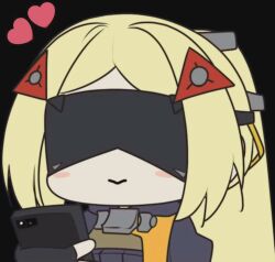 1girl akaoni_(zumt3548) cellphone long_hair phone smartphone trigger_(zenless_zone_zero) visor zenless_zone_zero