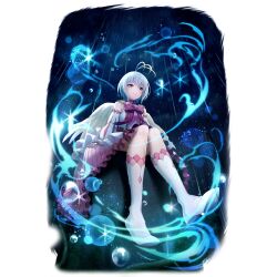  1girl :| antenna_hair artist_request aura bare_shoulders bird_girl bird_wings blonde_hair boots bow chest_bow child choker closed_mouth clouds cloudy_sky collarbone colored_tips crack detached_sleeves dress expressionless feathered_wings fitoria_(tate_no_yuusha_no_nariagari) frilled_dress frilled_sleeves frills from_below full_body game_cg gradient_clothes gradient_dress grey_hair knee_boots layered_dress leg_up light_particles long_dress long_sleeves looking_at_viewer looking_down multicolored_boots multicolored_hair official_art pink_boots pink_bow pink_choker pink_dress pink_eyes rain short_hair simple_background sky solo sparkle standing tachi-e tate_no_yuusha_no_nariagari tate_no_yuusha_no_nariagari_rerise transparent_background two-tone_boots water_drop white_boots white_dress white_sleeves white_wings wings 