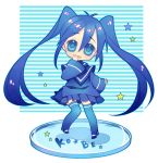  bad_id blue_eyes blue_hair chibi fuyu_mochi imaichi_moenai_ko kobe_shinbun lowres school_uniform skirt solo thigh-highs thighhighs twintails zettai_ryouiki 