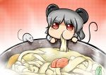  :t animal_ears bad_id bowl chibi eating food glint grey_hair jewelry minigirl mouse mouse_ears mouse_tail nazrin noodles pendant pun red_eyes short_hair solo sparkle suetsuki suetsuki_nagomu tail touhou udon 