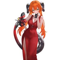  1girl alternate_costume evening_gown long_hair magus_(zenless_zone_zero) nightgown orphie_(zenless_zone_zero) orphie_magnusson zenless_zone_zero 