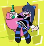  ahegao beer meltup panty panty_&amp;_stocking_with_garterbelt stocking stocking_(character) stocking_(psg) tossi tossy_meltups 