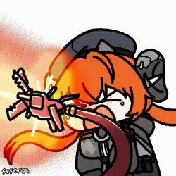 >_< 1girl angry animated_gif long_hair magus_(zenless_zone_zero) orphie_(zenless_zone_zero) orphie_magnusson seseren zenless_zone_zero