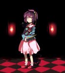  bad_id bird cat hachi_(8bit_canvas) heart kaenbyou_rin kaenbyou_rin_(cat) komeiji_satori multiple_tails purple_eyes purple_hair reiuji_utsuho reiuji_utsuho_(bird) solo tail touhou violet_eyes 