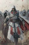 assassin&#039;s_creed:_brotherhood assassin&#039;s_creed_ii assassin's_creed:_brotherhood assassin's_creed_ii belt blade boots cape ezio_auditore_da_firenze hood kill_them_with_your_awesome longai strap vambraces 