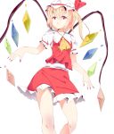  aa44 blonde_hair flandre_scarlet hat red_eyes short_hair side_ponytail solo the_embodiment_of_scarlet_devil touhou wings 