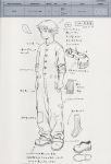  bodysuit claus_valca concept_art gloves last_exile male monochrome murata_renji sketch steampunk translation_request 