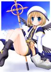  blush flipper lyrical_nanoha mahou_shoujo_lyrical_nanoha mahou_shoujo_lyrical_nanoha_a&#039;s mahou_shoujo_lyrical_nanoha_a's schwertkreuz short_hair smile yagami_hayate 