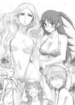  aiwass archangel_gabriel choker ino1 inoichi kakine_teitoku kazakiri_hyouka monochrome sling_bikini swimsuit thumbs_up to_aru_majutsu_no_index 