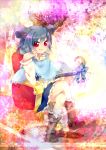  animal_ears grey_hair highres mouse_ears mouse_tail nazrin oroshisenbei red_eyes tail touhou 