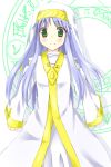  blue_hair green_eyes habit index long_hair nun robe safety_pin to_aru_majutsu_no_index yoshino_akira 