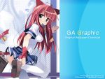  bell cat_ears catgirl gagraphic mouth_hold pink_hair school_uniform sikorsky tail thighhighs wallpaper zettai_ryouiki 