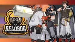 anton_ivanov bear_boy ben_bigger emblem eyepatch grace_howard koleda_belobog long_hair multiple_boys multiple_girls zenless_zone_zero