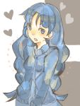  56478171 bangs blue_eyes blue_hair blush candace_(harvest_moon) cardigan harvest_moon harvest_moon_animal_parade harvest_moon_tree_of_tranquility solo sweater twin_braids 