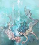  bishoujo_senshi_sailor_moon kaiou_michiru little_mermaid mermaid reverse_trap ten&#039;ou_haruka 