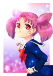  bishoujo_senshi_sailor_moon chibi_usa pink_hair pixiv red_eyes school_uniform 