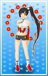  black_hair blazblue breasts large_breasts litchi_faye_ling long_hair solo 