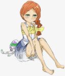  barefoot disney jessie pixiv redhead sitting toy_story 