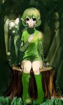  fairy green_eyes green_hair nature nintendo ocarina_of_time pointy_ears saria smile the_legend_of_zelda 
