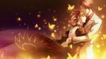  16:9 butterfly closed_eyes couple game_cg highres hug sad umineko_no_naku_koro_ni ushiromiya_battler wallpaper 