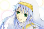  blue_hair cape green_eyes index kaya_(hydego) nun robe safety_pin to_aru_majutsu_no_index 