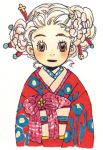  chika_umino flower hanamoto_hagumi honey_and_clover japanese_clothes kimono umino_chika 
