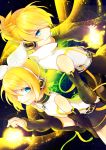  bad_id brother_and_sister highres kagamine_len kagamine_len_(append) kagamine_rin kagamine_rin_(append) renta siblings twins vocaloid vocaloid_append 
