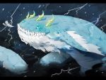  eryngii_yoko horns pixiv_fantasia pixiv_fantasia_5 teeth water whale 