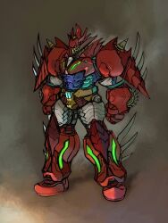 abstract_background arm_blade armor blue_armor circular_saw clenched_hands coloring_practice commentary dim_lighting full_body getter_dragon getter_robo getter_robo_g glowing_lines green_light hashtag-only_commentary highres joints leg_blade mecha mecha_focus multicolored_armor no_humans pauldrons red_armor robot robot_joints saw science_fiction shoulder_armor shoulder_blades shoulder_spikes solo spikes super_robot underlighting weapon white_armor yamanushi yellow_armor yellow_eyes 