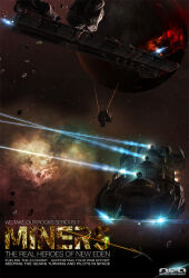  3d asteroid barge_(eve_online) blackloch boulder brown_background brown_theme carrier clouds command_ship_(eve_online) commentary drone droneboat_(eve_online) energy energy_beam english_commentary english_text eve_online floating floating_object floating_rock glowing harvesting_ship_(eve_online) hauling_ship_(eve_online) industrial_ship_(eve_online) mining nebula no_humans non-humanoid_robot orca_(eve_online) outdoors outer_ring_excavations_(eve_online) planet realistic robot rock scenery science_fiction space spacecraft spacecraft_turret star_(sky) starry_sky_background support_ship_(eve_online) zero_gravity 