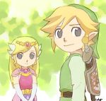  gloves hat link lowres nintendo ponky princess_zelda shield smile sword the_legend_of_zelda toon_link weapon wind_waker 