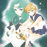  bishoujo_senshi_sailor_moon kaiou_michiru magical_girl neptune_symbol outer_senshi sailor_neptune sailor_senshi sailor_uranus shindog ten'ou_haruka tiara 