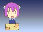  blue box chibi crying dress elfen_lied horns nana pink_hair tagme wallpaper 