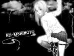  black gantz kishimoto_kei monochrome tagme 