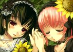  askray frills gothic gothic_lolita headdress lace lolita_fashion sunflower tagme 