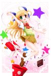  flipper hair_ribbon heterochromia long_hair lyrical_nanoha mahou_shoujo_lyrical_nanoha mahou_shoujo_lyrical_nanoha_vivid open_mouth panties ribbon sacred_heart school_uniform skirt smile twintails underwear vivio 