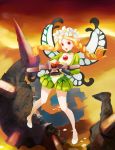  blonde_hair bow_(weapon) braid crossbow flying highres mercedes mirai_denki odin_sphere red_eyes solo twin_braids weapon wings 