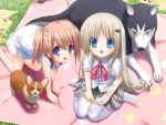  :d all_fours aqua_eyes arizuki_shiina blue_eyes bottle bow_legwear bow_thighhighs child crescent dog dress fang game_cg grass hair_ornament kud_wafter little_busters!! long_hair multiple_girls na-ga noumi_kudryavka open_mouth orange_hair plaid ribbon sand seiza short_hair sitting skirt smile star star_print strelka sundress tartan thigh-highs thighhighs twintails very_long_hair white_hair white_legwear white_thighhighs zettai_ryouiki 