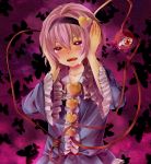  bust covering_ears eyeball hairband heart highres komeiji_satori open_mouth pink_hair pochiron red_eyes short_hair solo tears third_eye touhou 