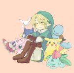  earrings fairy hat ivysaur jewelry jigglypuff link navi nintendo pikachu pointy_ears pokemon smile sonic sonic_the_hedgehog squirtle super_smash_bros. the_legend_of_zelda twilight_princess 