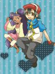  couple iris_(pokemon) negaishipping pokemon pokemon_(anime) satoshi_(pokemon) 