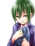  angel_beats! green_hair hat male naoi_ayato school_uniform short_hair tears yellow_eyes 