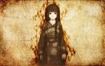  black_hair character_request japanese_clothes jigoku_shoujo long_hair red_eyes solo standing 