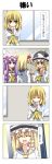 alice_margatroid blonde_hair cellphone cellphone_camera comic crescent green_eyes hat highres kirisame_marisa mizuhashi_parsee patchouli_knowledge phone purple_eyes purple_hair rapattu school school_uniform touhou translated translation_request violet_eyes witch witch_hat yellow_eyes 