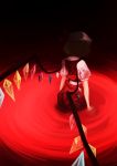  bad_id blood flandre_scarlet from_behind solo touhou yotty_(tofuderp) 