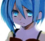  blue_eyes blue_hair crying face mahou_shoujo_madoka_magica miki_sayaka sad sadness short_hair solo tears ume_(pickled_plum) 