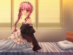  bed bloody_rondo character_request game_cg lolita_fashion pink_hair sakaki_maki tagme_(character) 