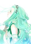  green green_eyes green_hair hair_tubes highres long_hair mooche profile richea_spodune tales_of_(series) tales_of_hearts white_background 