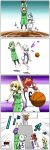  basketball comic highres kaenbyou_rin kochiya_sanae komeiji_koishi moriya_suwako multiple_girls seren_(staphy) short_hair touhou translation_request uniform yasaka_kanako 